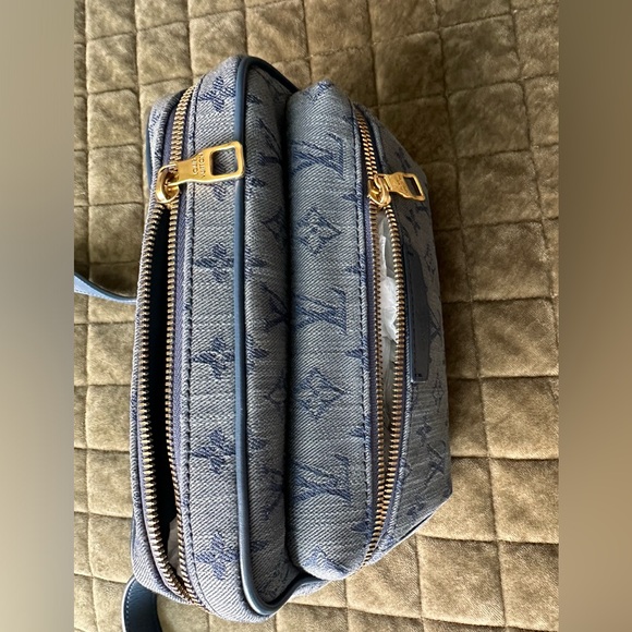 <SOLD> Louis Vuitton Monogram Denim Outdoor Bumbag - Picture 2 of 12